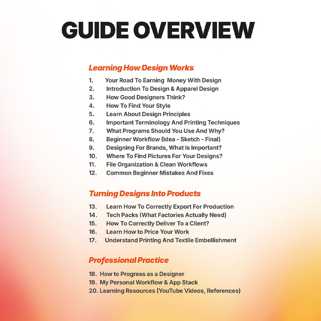 Easy Plan From Beginner to Pro Designer – GUIDE